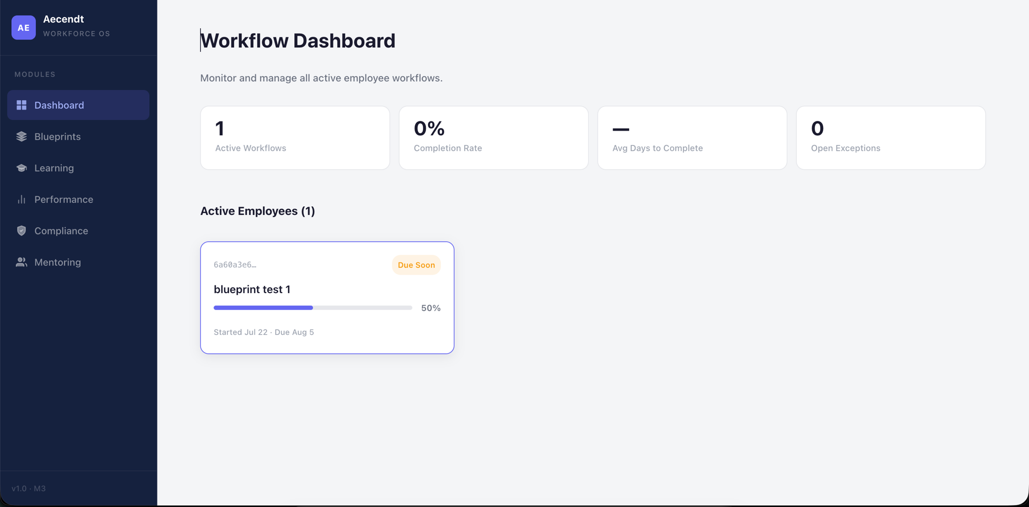 Aecendt Global — Sharetribe Hiring Marketplace with Custom Workflow Intelligence Module Screenshot